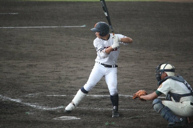興南高時代の山形（本人提供）　©Kyudo Yamagata