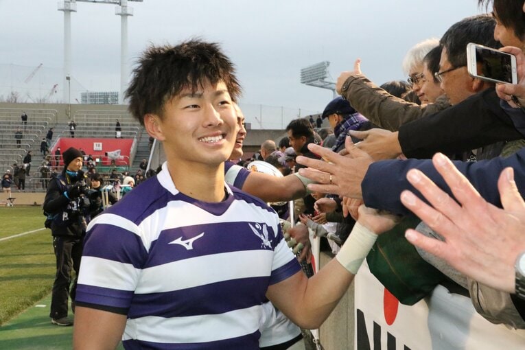 明大時代は主将も務め、2018年に大学日本一も経験　©Nobuhiko Otomo