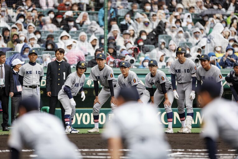 慶應は今年春のセンバツにも出場　©Kiichi Matsumoto