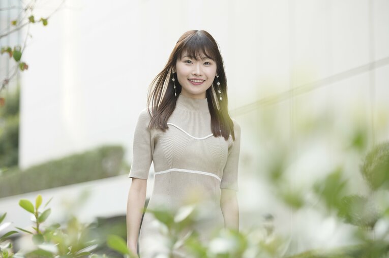 ラジオNIKKEIの藤原菜々花アナウンサー