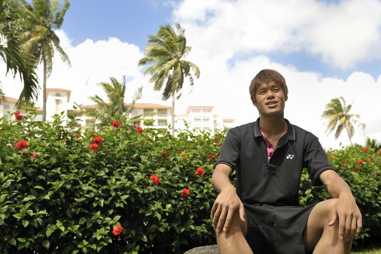 9年前のグアムキャンプにて　©︎Takuya Sugiyama