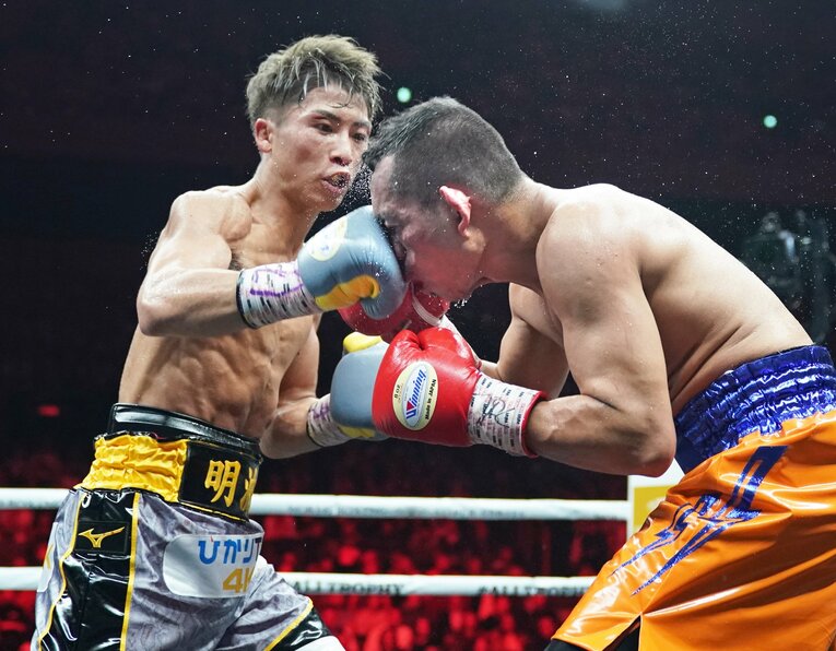 2019年11月7日、ノニト・ドネアとのWBSSバンタム級決勝（2枚目／全4枚）©Naoki Fukuda