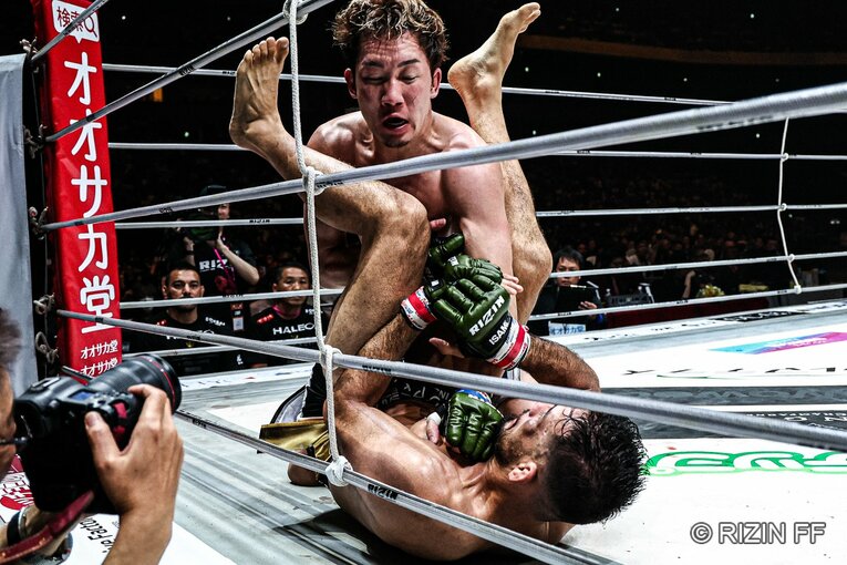 『超RIZIN.4』朝倉未来vs.クレベル・コイケ　©RIZIN FF