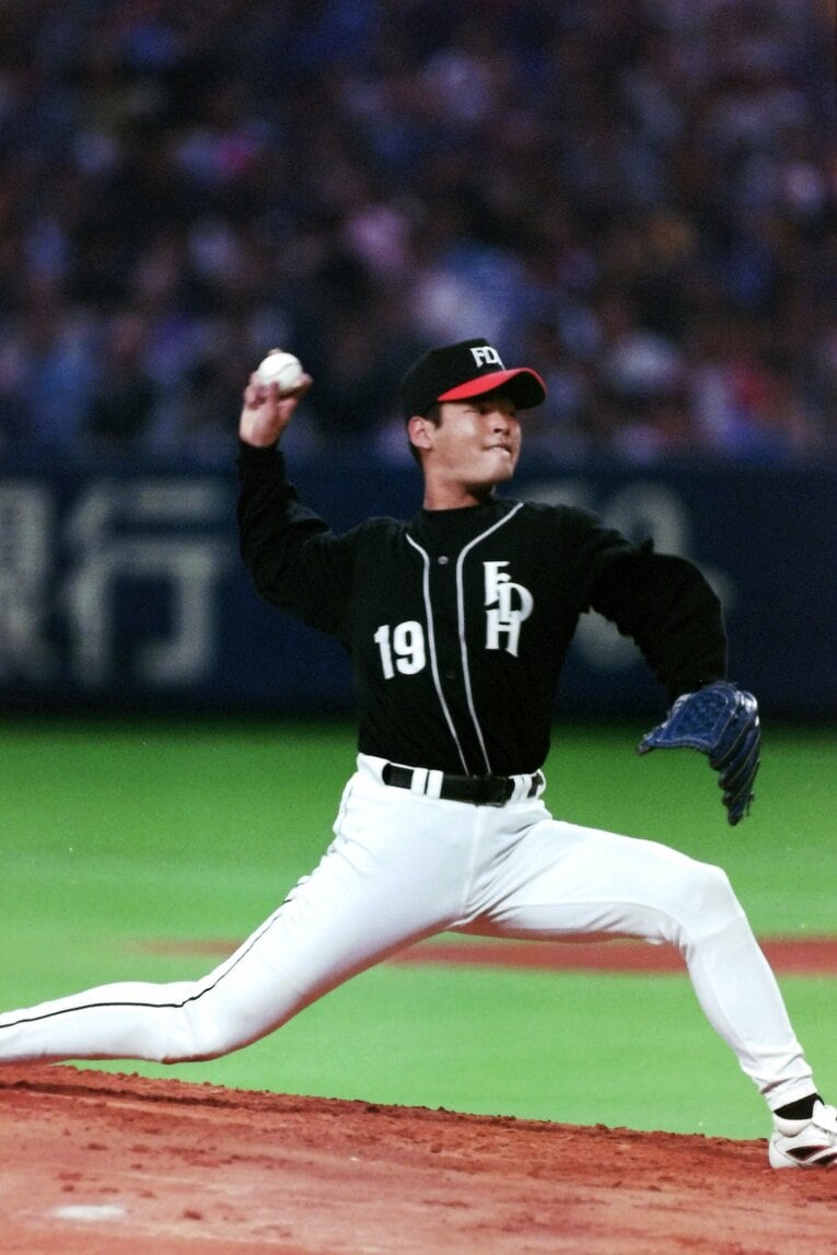 永井のフォークの癖を見抜いた尾花の助言とは　©Naoya Sanuki