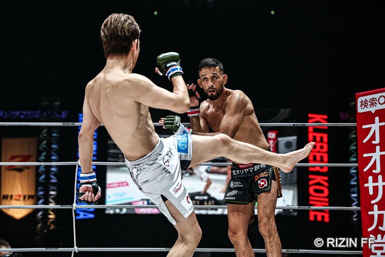 『超RIZIN.4』朝倉未来vs.クレベル・コイケ　©RIZIN FF