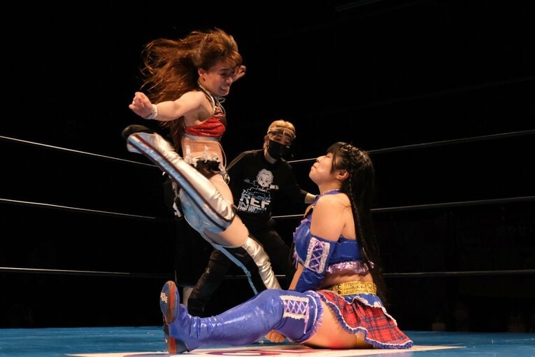 4.24COLOR'S新木場大会。尾崎妹加に果敢に挑む清水