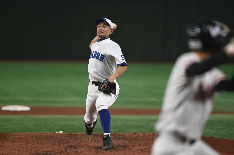 投手・イチロー　©Naoya Sanuki