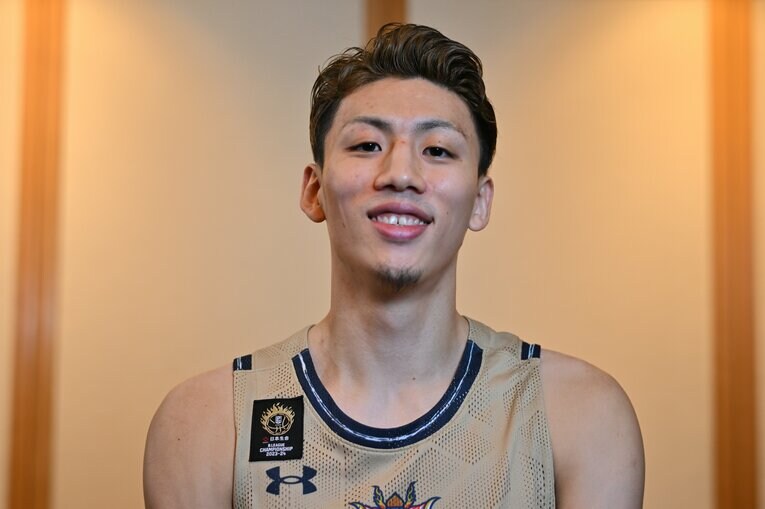 昨季のBリーグ王者である琉球ゴールデンキングスのエース・今村佳太　©Hideki Sugiyama