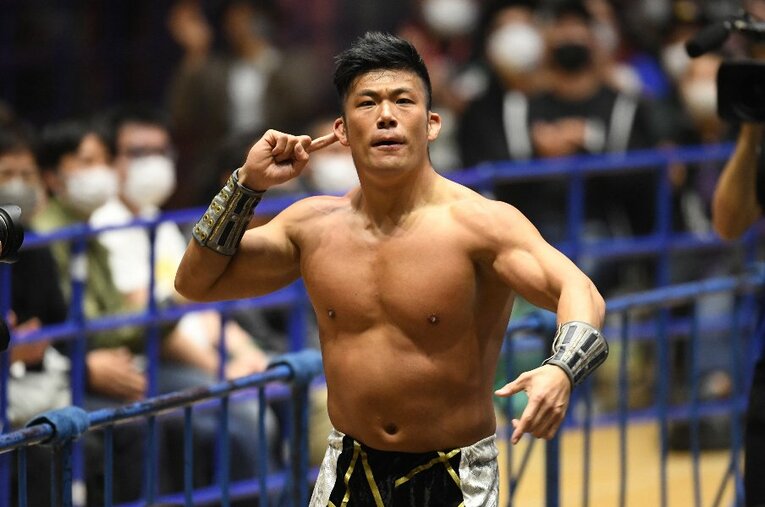 ロス・インゴベルナブレス・デ・ハポンを脱退し、生まれ変わったSANADA。『NEW JAPAN CUP』優勝を手土産にオカダ・カズチカと激突する ／ photograph by Masashi Hara