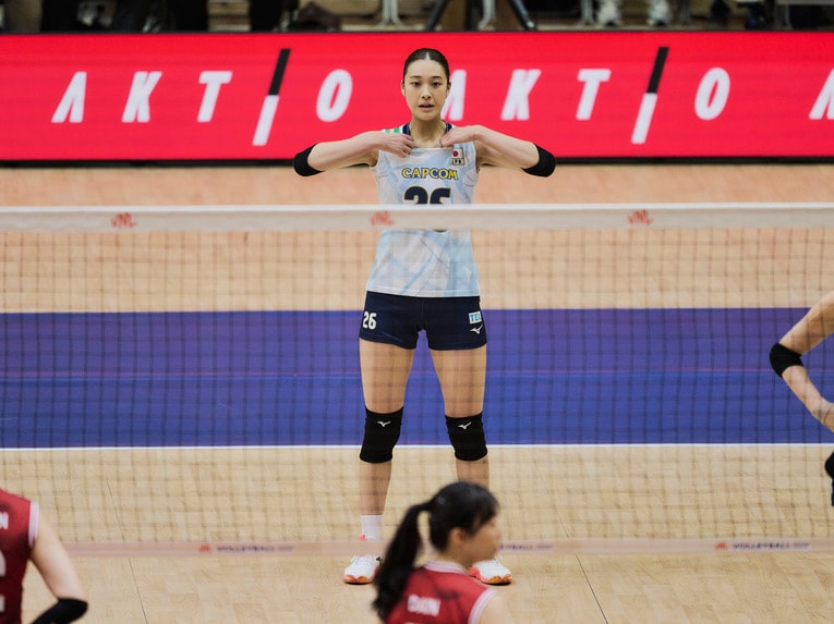 バレーボールネーションズリーグ 韓国戦　©︎Yuki Suenaga