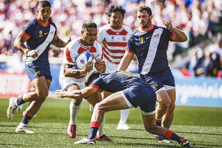 レメキ ロマノ ラヴァ（2023年ラグビーW杯アルゼンチン戦）　©︎Kiichi Matsumoto
