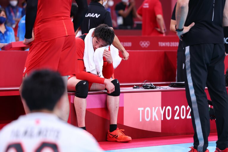 ブラジル戦の敗戦後、涙を流していた石川