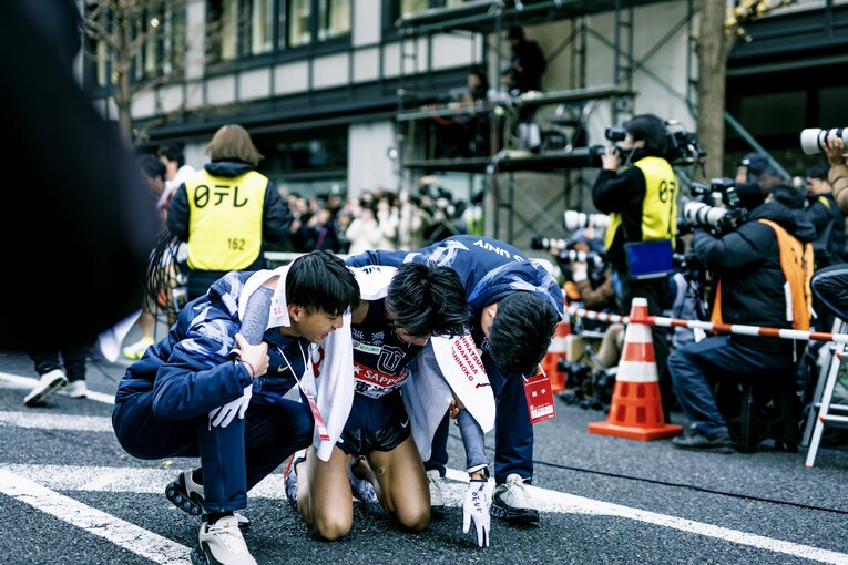 【2025箱根駅伝】帝京大、東京国際大、順大との4つ巴のシード権争いから9位に入った東洋大のアンカー・薄根大河（2年）　©︎Kiichi Matsumoto