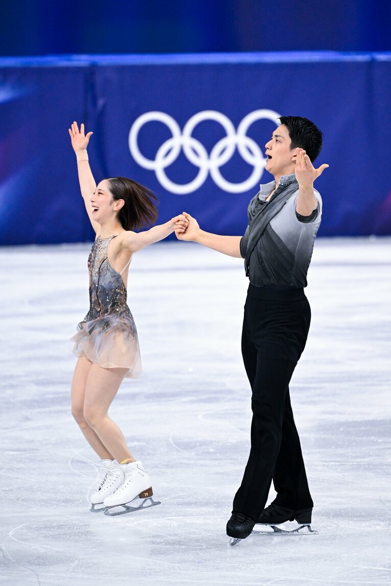 団体戦フリーで世界歴代3位の155.55点をマークしたりくりゅうペアの圧巻の演技　©Asami Enomoto／JMPA