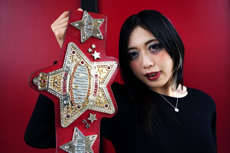 人気プロレスラー・上谷沙弥の撮りおろしフォト　©Essei Hara