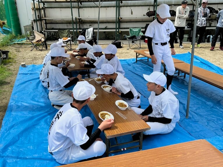 現在の生駒ボーイズのトレーニング風景　©Takeshi Shimizu