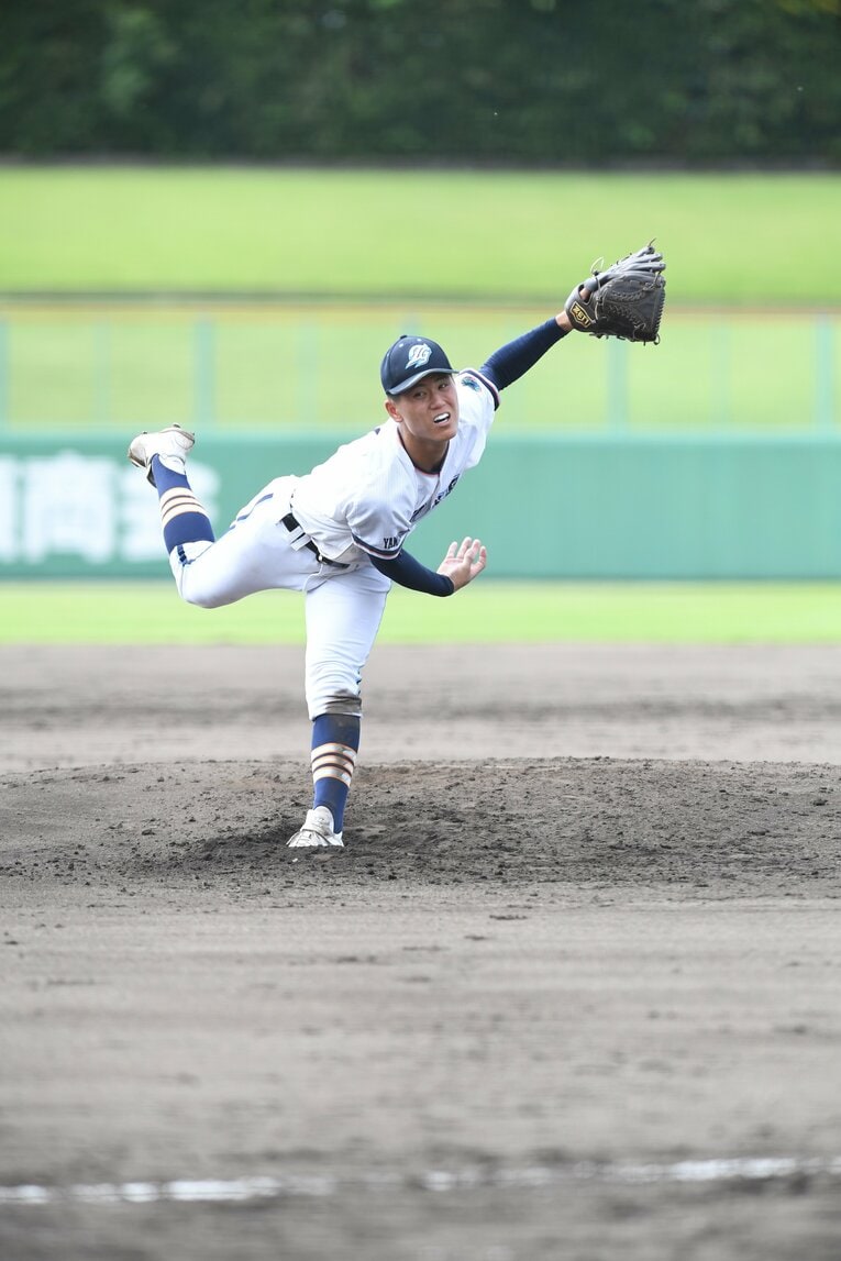 （連続写真）木下瑛二投球シーン　©Kota Inoue