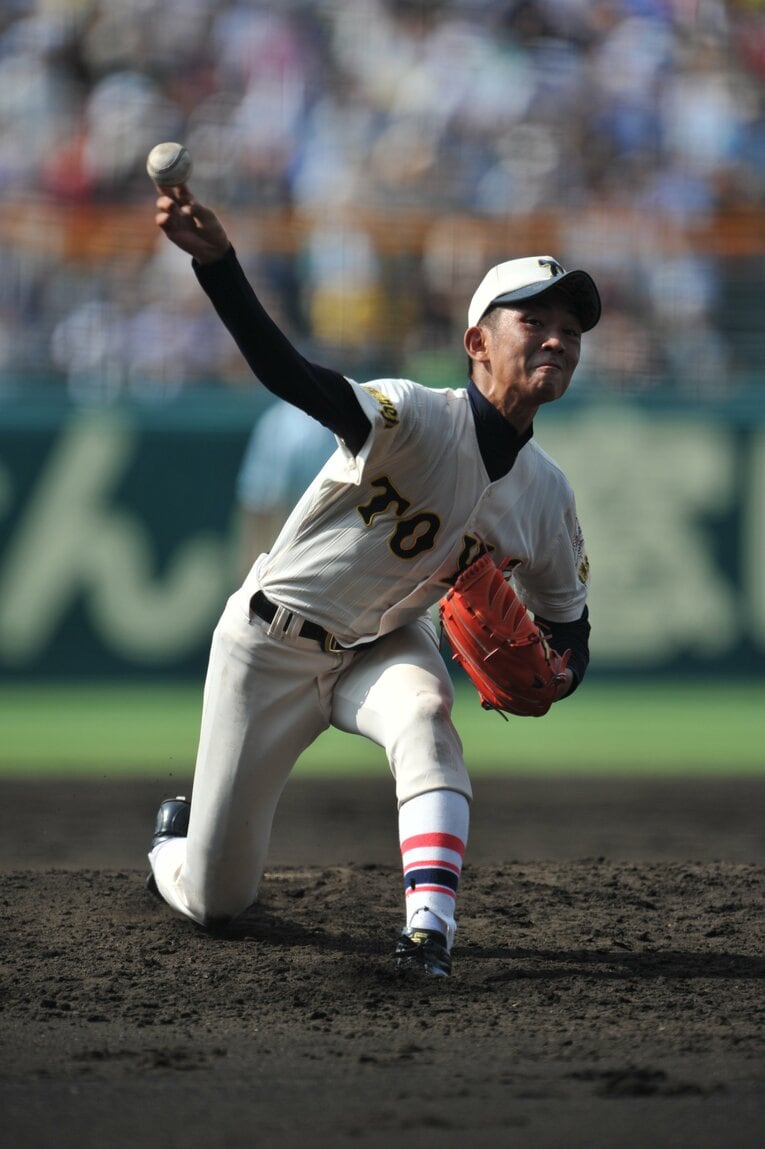 東洋大姫路時代の原樹理　©Hideki Sugiyama