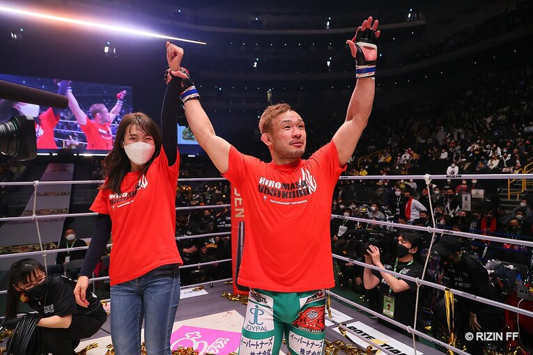 バンタム級ジャパンGP決勝　朝倉海vs扇久保博正　©RIZIN FF
