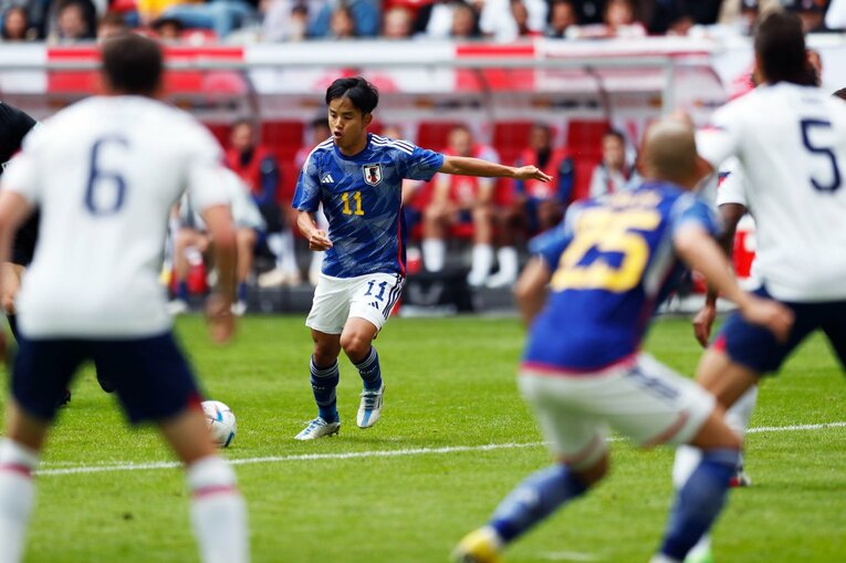 「鎌田大地、三笘薫の得点や久保建英の守備は…」「ドイツ、スペイン相手だとどうなるか」欧州在住カメラマン視点で見るアメリカ戦(10)