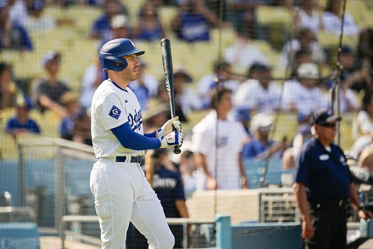 【他媒体でなかなか見られないドジャースナインのカッコイイ雄姿】 ／ photograph by Nanae Suzuki