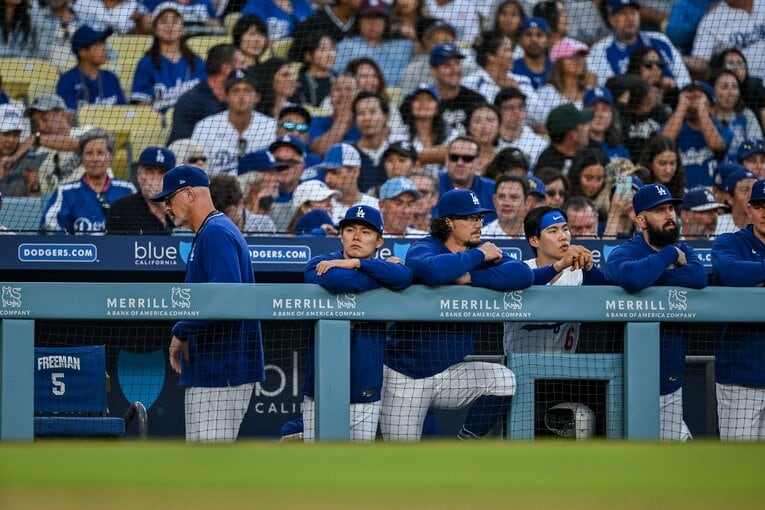 【常勝ドジャースと大谷らの”ステキな日常”／全100枚超】山本由伸とキム・ヘソンは結構近くにいがち…写真はまだまだ続きます　©Nanae Suzuki
