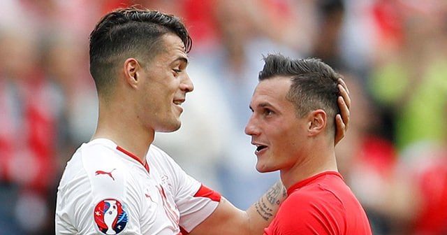 Euroで史上初めて実現した兄弟対決 アルバニアとスイスに別れた 運命 海外サッカー Number Web ナンバー