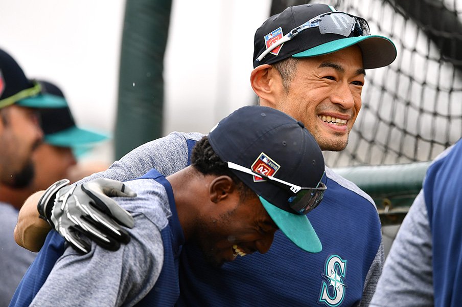 イチロー帰還。メジャー取材24年で初遭遇した感動的で「粋」な光景。<Number Web> photograph by Getty Images