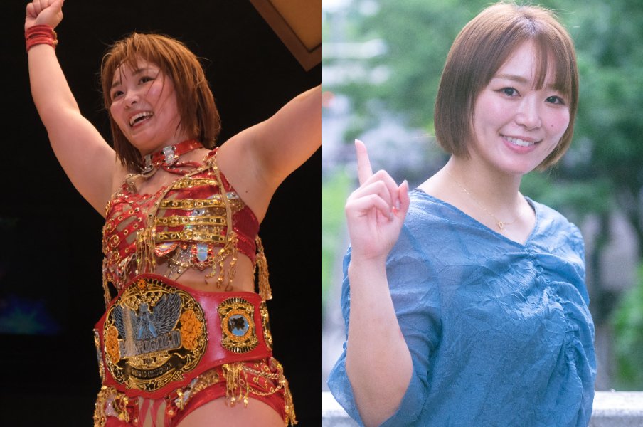 「泣いてんじゃねえ！ってビンタしたけど…」WWEから帰還したSareeeが日本で目指す“プロレス”とは？「ライバルはいればいるほど面白い」＜Number Web＞ photograph by L)Norihiro Hashimoto、R)Takuya Sugiyama