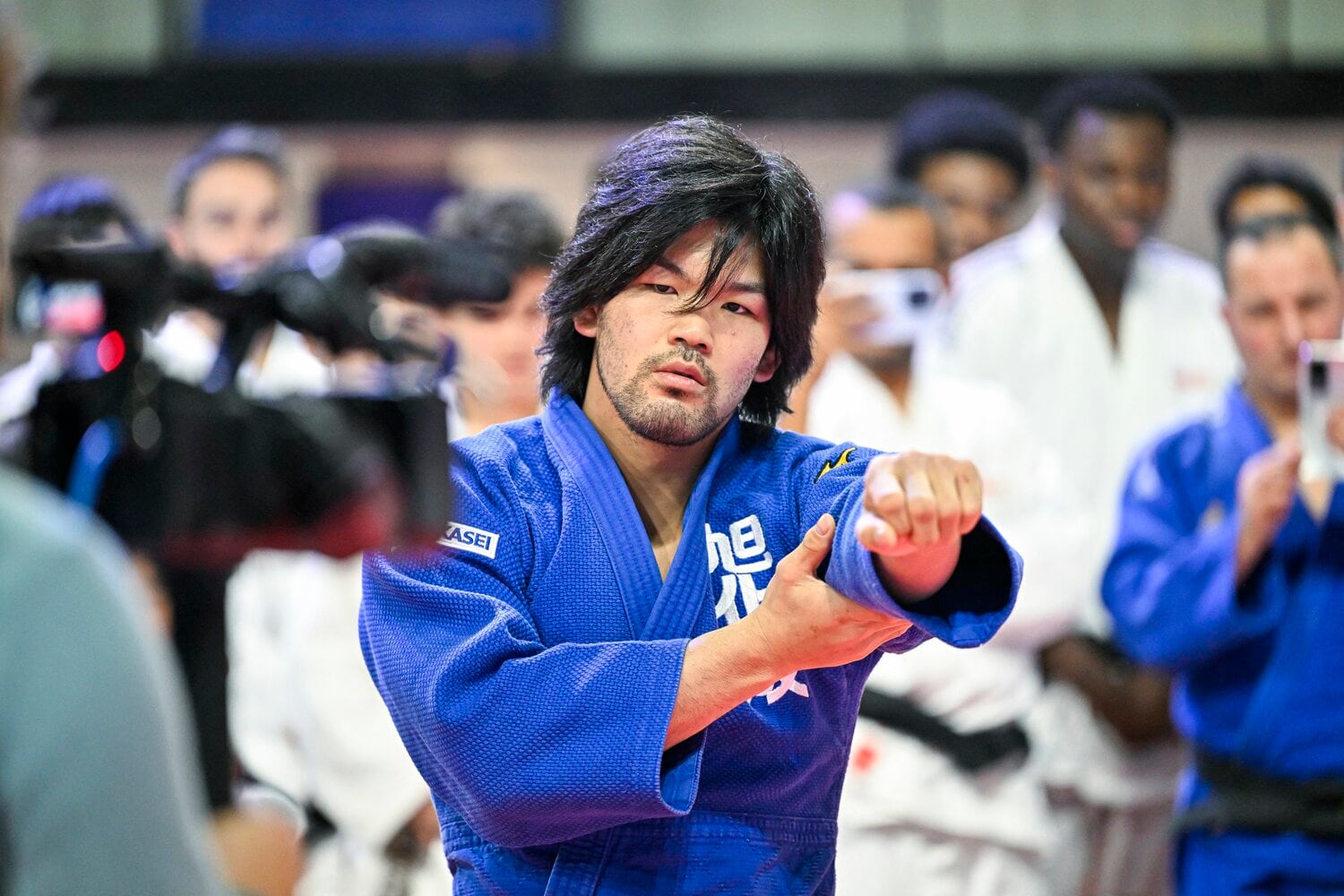 リオ五輪、東京五輪で連覇を達成した大野将平（写真は今年2月にパリで行われた柔道イベントにて）©︎JIJI PRESS