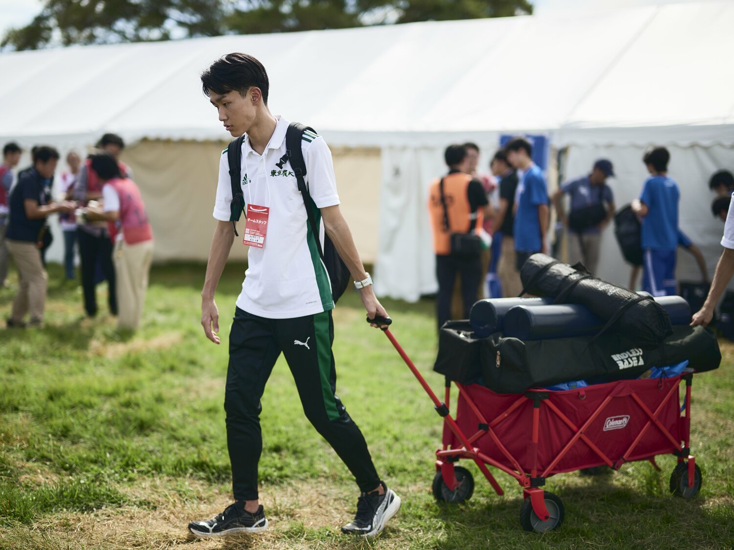 昨年の予選会、1秒差で出場を逃した東農大のエース前田和摩は体調不良で登録外だった。今季は雪辱なるか ©Yuki Suenaga