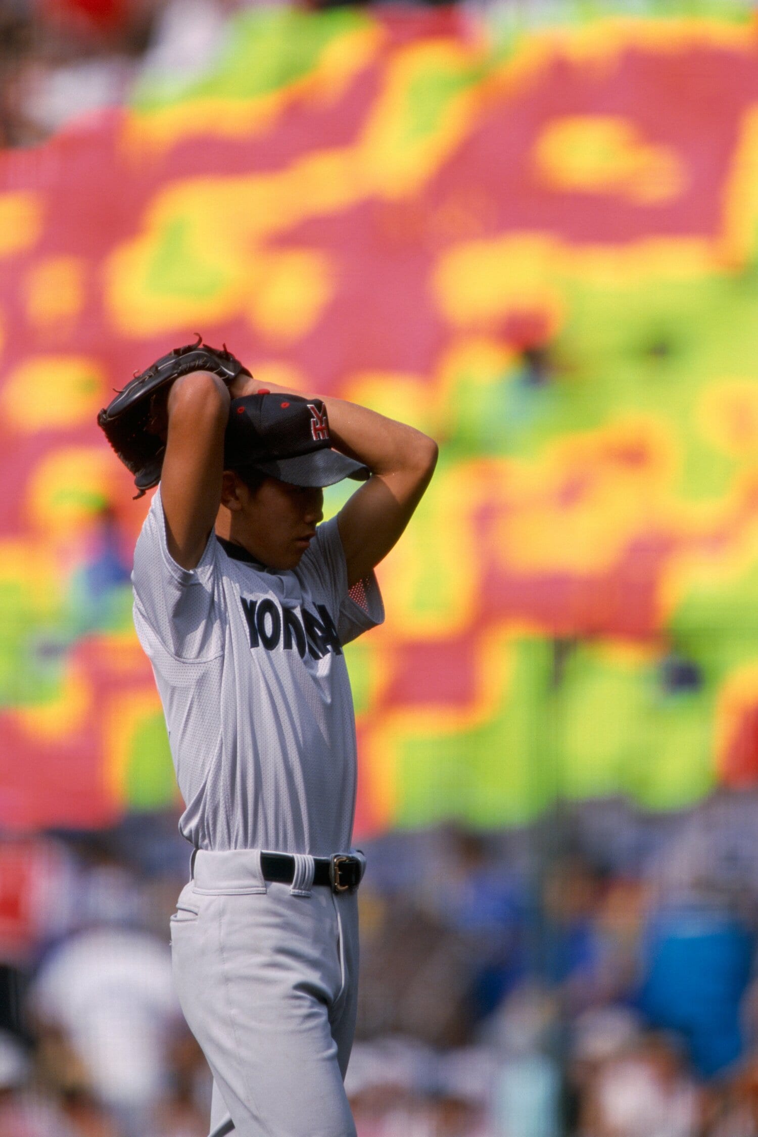 2時間以上が経過し、怪物・松坂にも変化が……　©Hideki Sugiyama