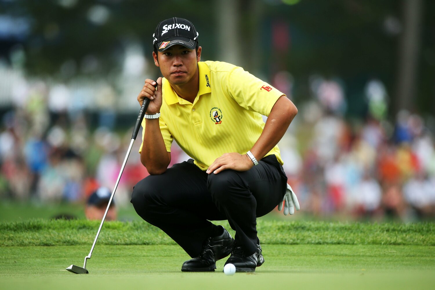 2013年、今年と同じオークルヒルCCで行われた全米プロに出場した松山英樹（当時21歳）©︎Getty Images