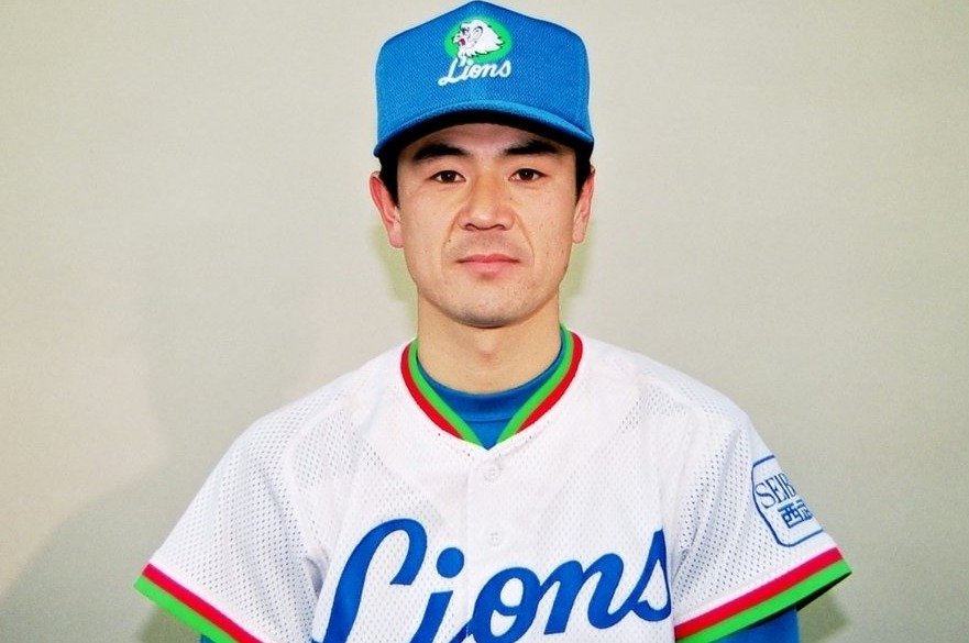 西武在籍時代の前原博之。2000年撮影 ©KYODO