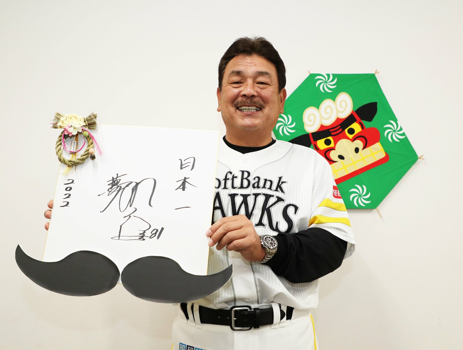 今季からホークスを率いる藤本監督 ©JIJI PRESS