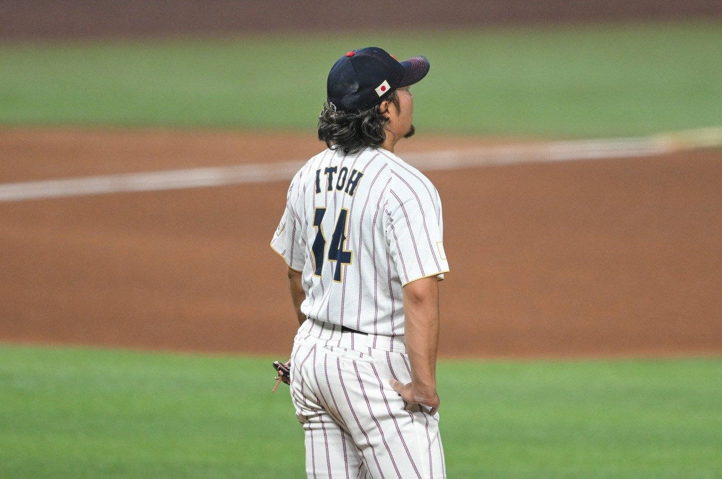 試合を決定づける逆転3ランを浴びた伊藤　©Nanae Suzuki