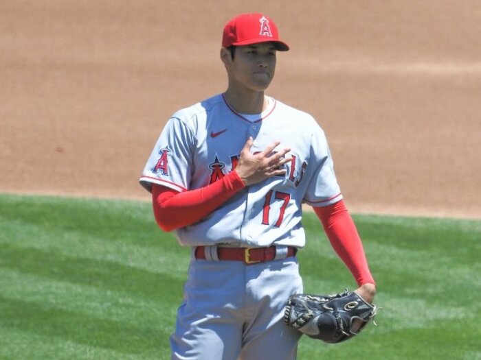 大谷翔平、693日ぶり二刀流復活登板はほろ苦くも「いいこともあれば悪いこともある」の精神で。＜Number Web＞ photograph by USA TODAY Sports/Reuters/AFLO