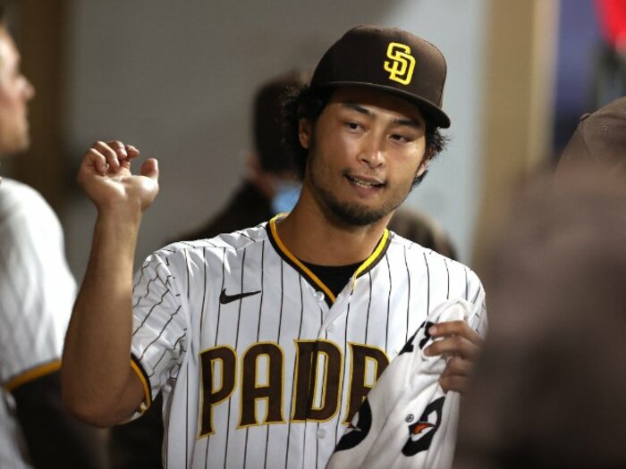 MLB公式が戦力トップ認定 ダルビッシュも「本当にいい野球」と満足のパドレスは“ヘビー級タイトルマッチ”を制するか<Number Web> photograph by JIJI PHOTO