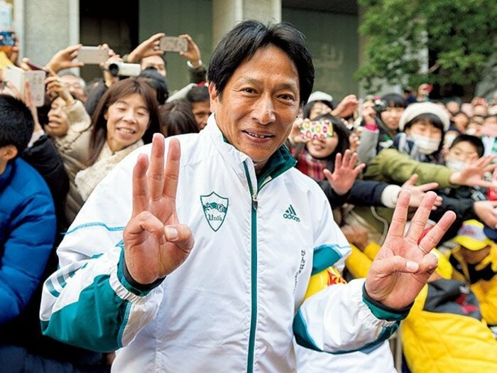 突拍子も無いから心に浸透する。~いつも常識を越える、巨人・長嶋茂雄と青学・原晋の言葉~<Number Web> photograph by Takuya Sugiyama