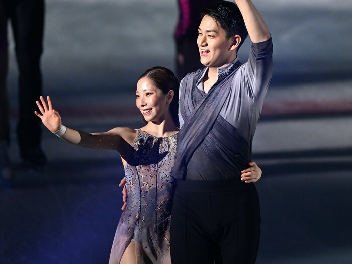 「あれがりくりゅう？」アイスショー会場に“ある異変”…増えた新規ファン、チケット完売「ちょっと緊張しながら…」木原龍一と三浦璃来が作った新たな光景＜Number Web＞ photograph by Asami Enomoto