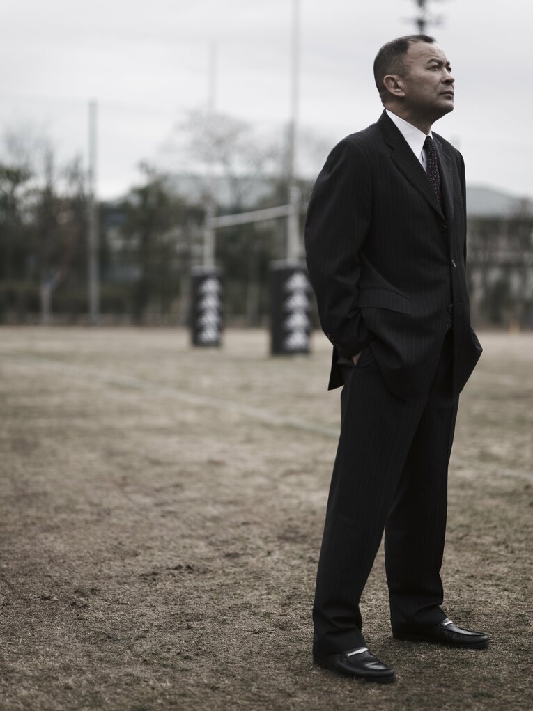 エディー・ジョーンズHC（2012年）©︎Tadashi Shirasawa