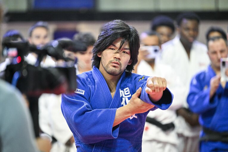 リオ五輪、東京五輪で連覇を達成した大野将平（写真は今年2月にパリで行われた柔道イベントにて）©︎JIJI PRESS