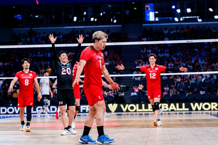 2023年ネーションズリーグ（フランス大会）©︎FIVB