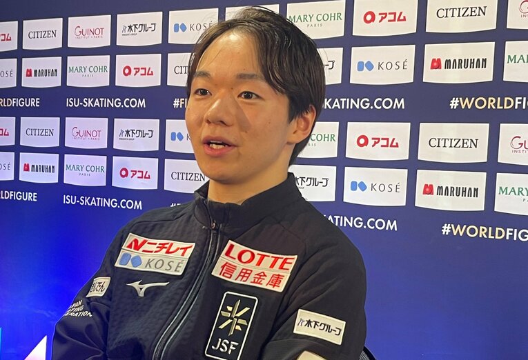 会見ではルール改定案についての意見もはっきりと語った鍵山　©Akiko Tamura