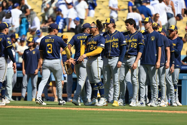 ブルワーズはドジャースのワールドシリーズ連覇に向けたライバルとなりそうだ　©Getty Images