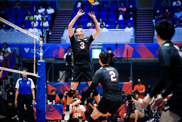 深津旭弘　©︎FIVB