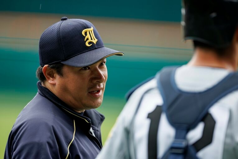 仙台育英高校・須江航監督（2023年撮影）©︎Kiichi Matsumoto