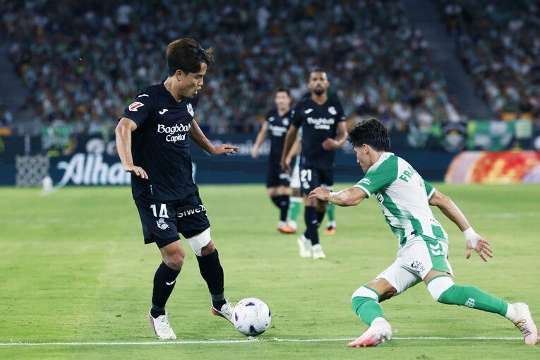 久保建英＆ソシエダの26-27シーズン初戦撮影写真を見る（右に続きます）　©Daisuke Nakashima