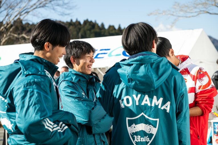 【黒田朝日レア写真】出走後もさわやか（3年時。写真は続きます）　©Nanae Suzuki