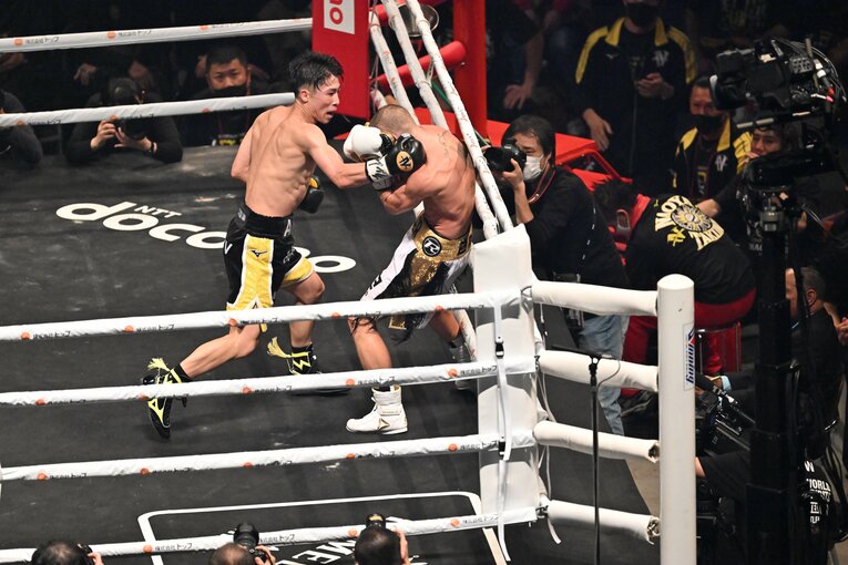 2022年12月13日／ポール・バトラー戦（WBA・WBC・IBF・WBO世界バンタム級王座統一戦）©Naoya Sanuki